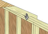 Best Barns Cypress 10 x 12 Wood Storage Shed Pre-cut Kit - Sojag Gazebos