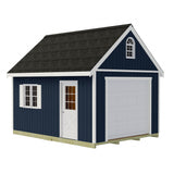 Best Barns Glenwood 12 x 20 Wood Storage Garage Kit