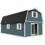 Wood Storage Sheds Richmond 16 x 24 Barn Style Shed Kit