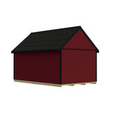 Best Barns Hampton 12 x 16 Wood Storage Shed Kit