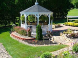 12’ Vinyl Gazebo in a Box with Floor