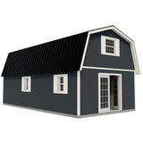 Wood Storage Sheds Richmond 16 x 24 Barn Style Shed Kit