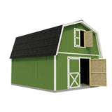 Wood Storage Sheds Roanoke 16 x 20 Barn Style Shed Kit