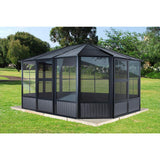 Sojag Charleston 12' x 12' Aluminum Solarium - Sojag Gazebos